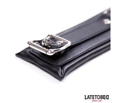 Collar Acolchado Grande con Correa