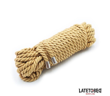 Cuerda de Bondage Detalles Metálicos 10m