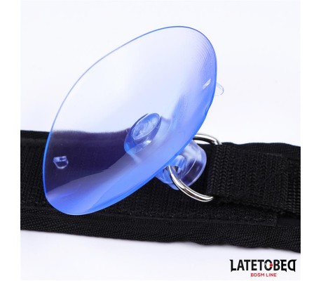Esposas Muñecas Velcro con Ventosa Ajustable