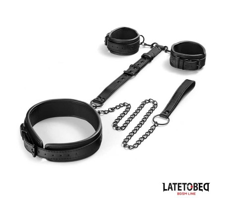 Restricciones con Collar con Correa y Esposas