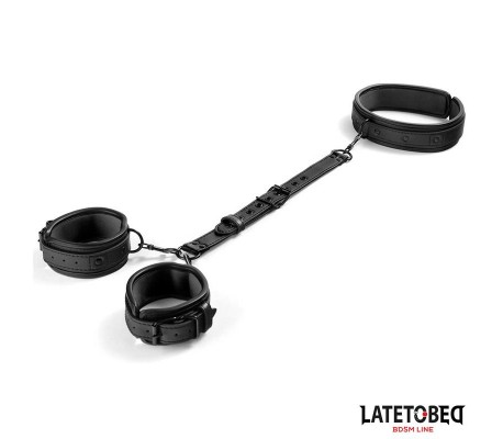 Restricciones con Collar con Correa y Esposas