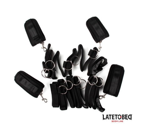 Ataduras para la Cama con 4 Enganches