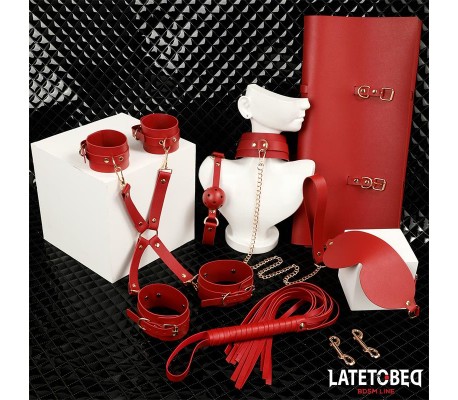 Kit de Bondage 7 Pz con Bolsa de Almacenamiento