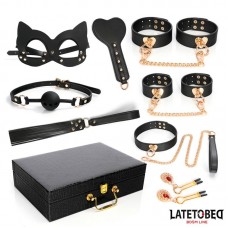 Kit Bondage de 8 Pz con Maletín de Almacenaje