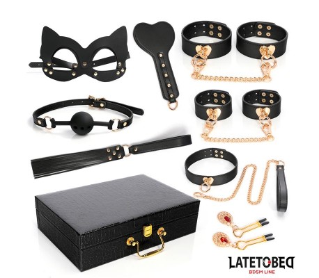 Kit Bondage de 8 Pz con Maletín de Almacenaje