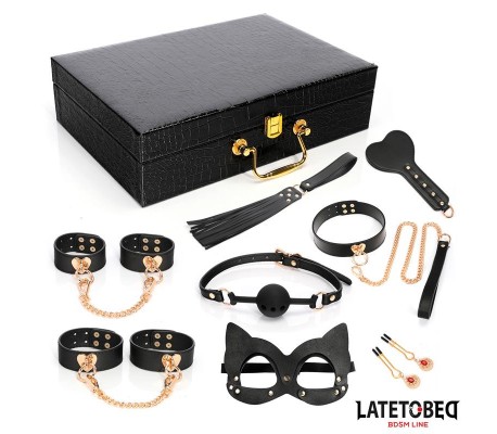 Kit Bondage de 8 Pz con Maletín de Almacenaje