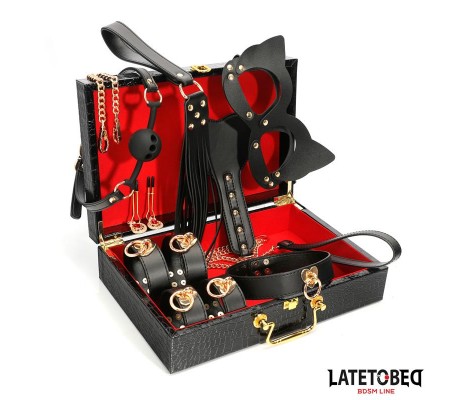 Kit Bondage de 8 Pz con Maletín de Almacenaje