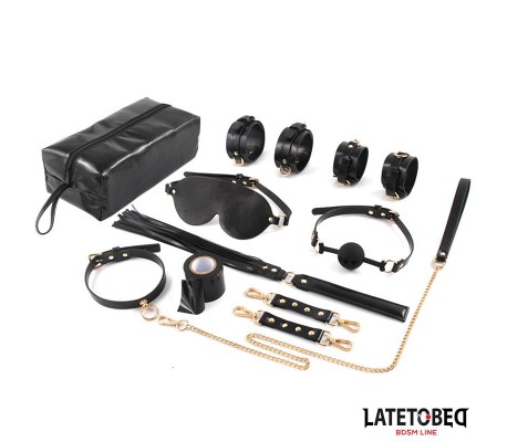 Kit de Bondage  8 Pz con Bolsa de Almacenaje
