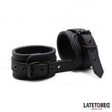 Esposas con Cadena Negro Sólido