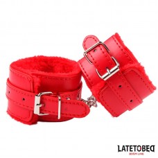 Esposas para Tobillos con Pelo Rojo