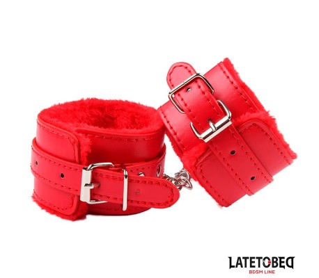 Esposas para Tobillos con Pelo Rojo