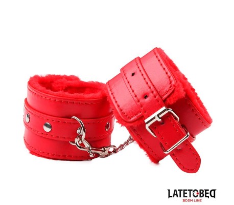 Esposas para Tobillos con Pelo Rojo