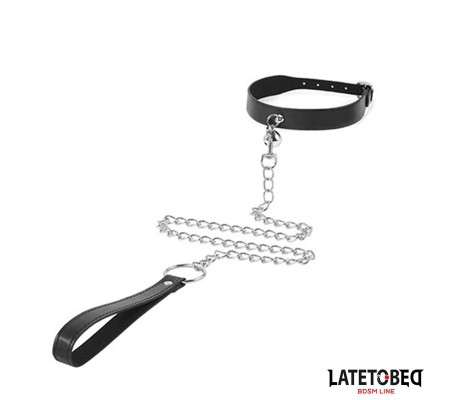 Collar con Cascabel y Correa