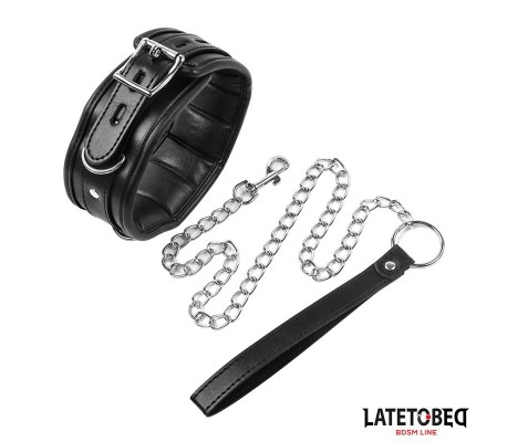 Collar con Correa Acolchado