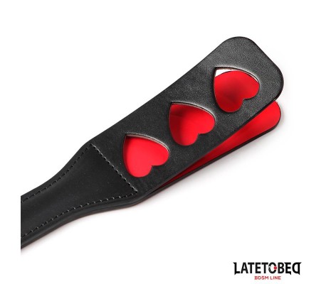 Pala Doble Capa con Corazones 32 cm