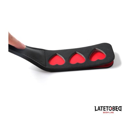 Pala Doble Capa con Corazones 32 cm