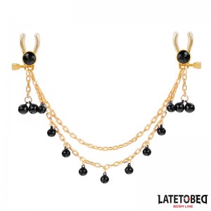 Pinzas para Pezones con Cadena y Cascabeles