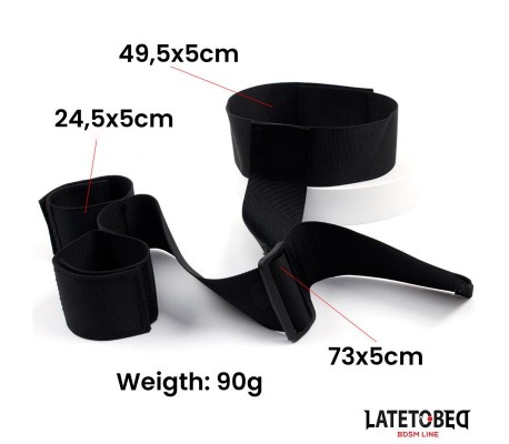 Collar con Restricciones Ajustable con Velcro