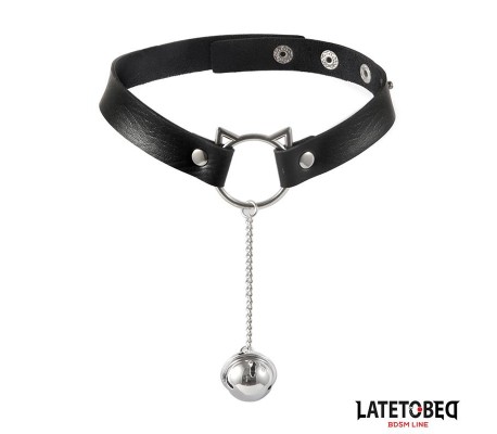 Choker con Aro con Orejitas y Cascabel