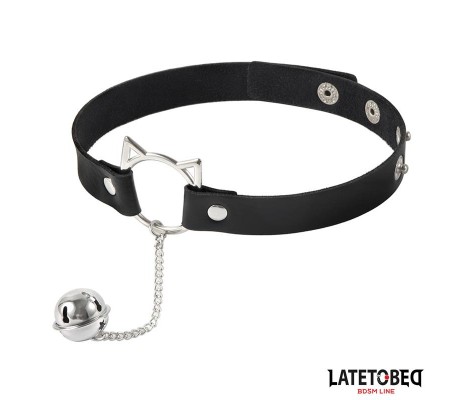 Choker con Aro con Orejitas y Cascabel