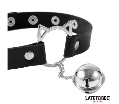 Choker con Aro con Orejitas y Cascabel