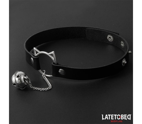 Choker con Aro con Orejitas y Cascabel