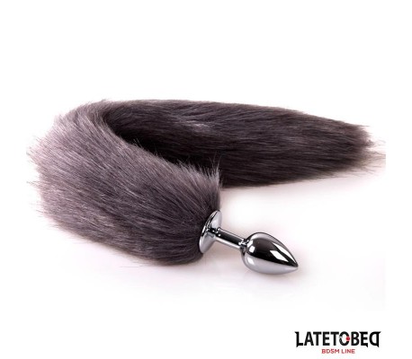 Plug Anal con Cola Gris 40 cm