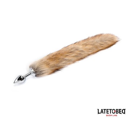 Plug Anal con Cola Marrón 40 cm