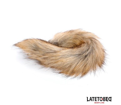 Plug Anal con Cola Marrón 40 cm