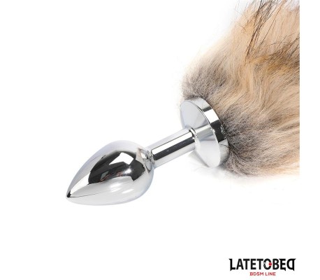 Plug Anal con Cola Marrón 40 cm