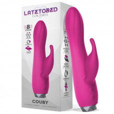 Couby Vibrador de Conejito Silicona Rosa