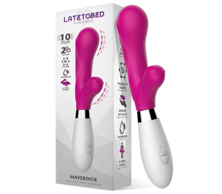 Maverdick Vibrador Silicona Rosa