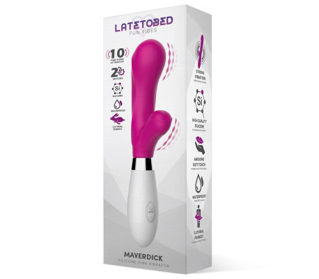 Maverdick Vibrador Silicona Rosa