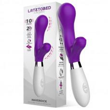 Maverdick Vibrador Silicona Púrpura
