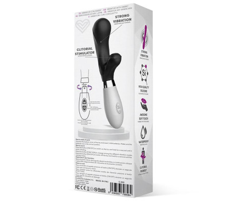 Maverdick Vibrador Silicona Negro