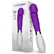 Louver Vibrador Silicona Púrpura