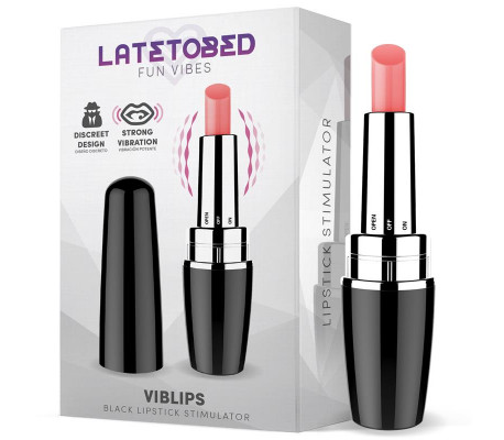 Viblips Estimulador Pintalabios Negro