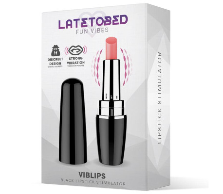 Viblips Estimulador Pintalabios Negro