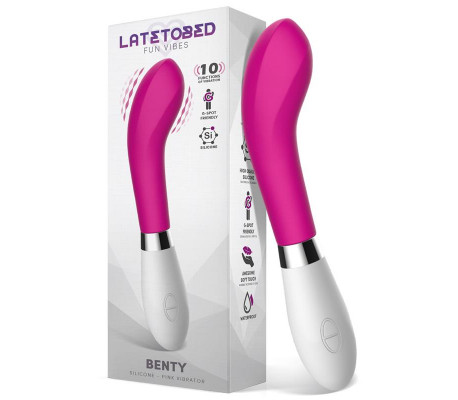 Benty Vibrador Silicona Rosa