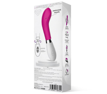 Benty Vibrador Silicona Rosa
