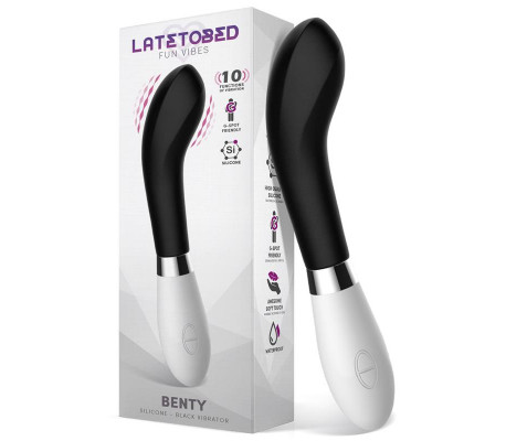 Benty Vibrador Silicona Negro