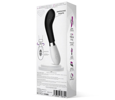 Benty Vibrador Silicona Negro