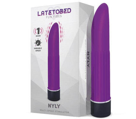 Nyly Estimulador Multi-Velocidad Púrpura