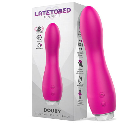 Douby Vibrador Silicona Rosa