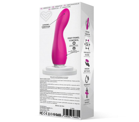 Douby Vibrador Silicona Rosa