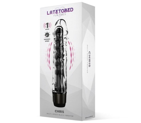 Chris Vibrador Multi Velocidad Negro