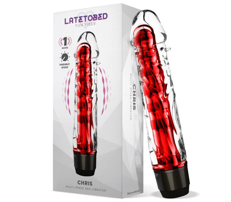 Chris Vibrador Multi Velocidad Rojo