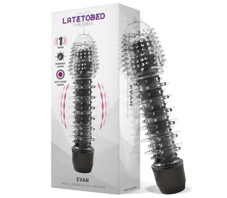 Evan Vibrador Multi Velocidad Negro