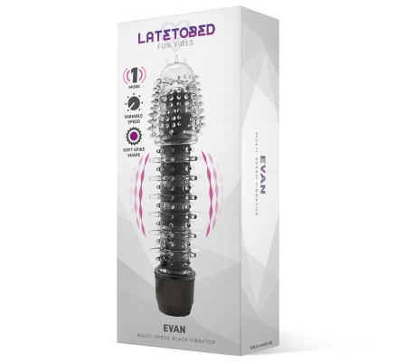 Evan Vibrador Multi Velocidad Negro