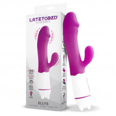 Ellys Vibrador USB 36 Funciones Silicona Púrpura